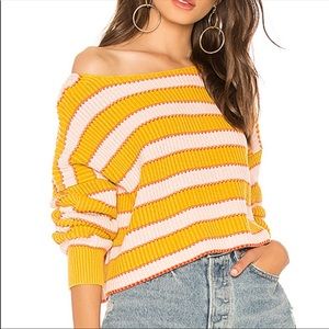 free people stripped sweater